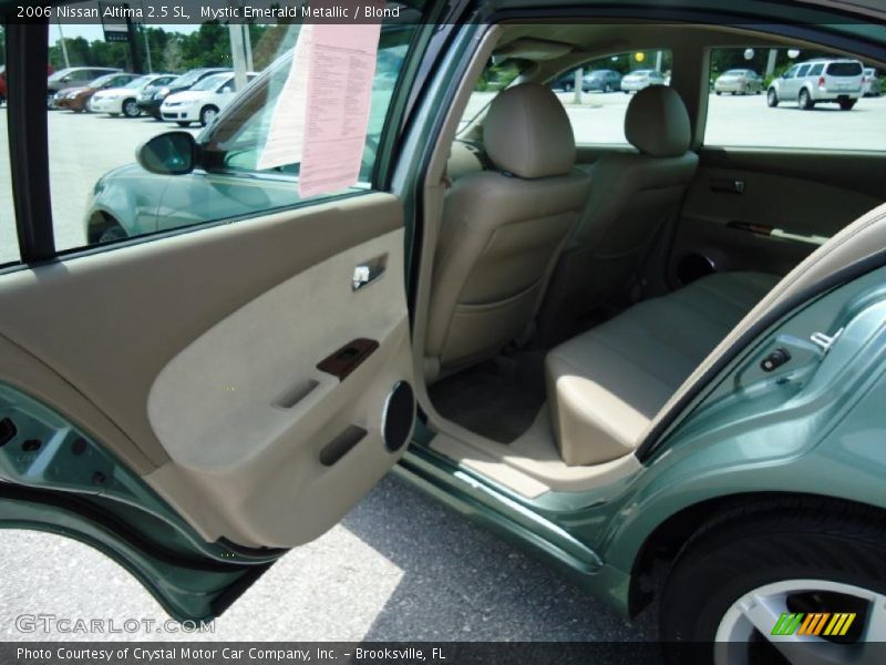 Mystic Emerald Metallic / Blond 2006 Nissan Altima 2.5 SL