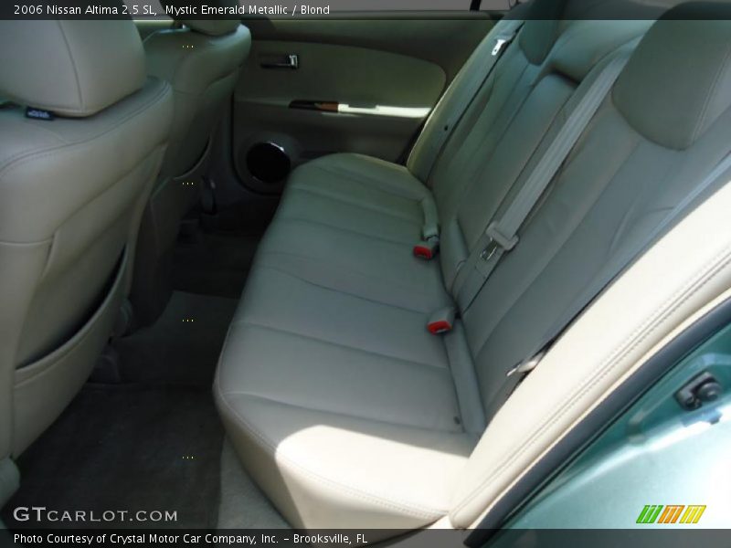 Mystic Emerald Metallic / Blond 2006 Nissan Altima 2.5 SL