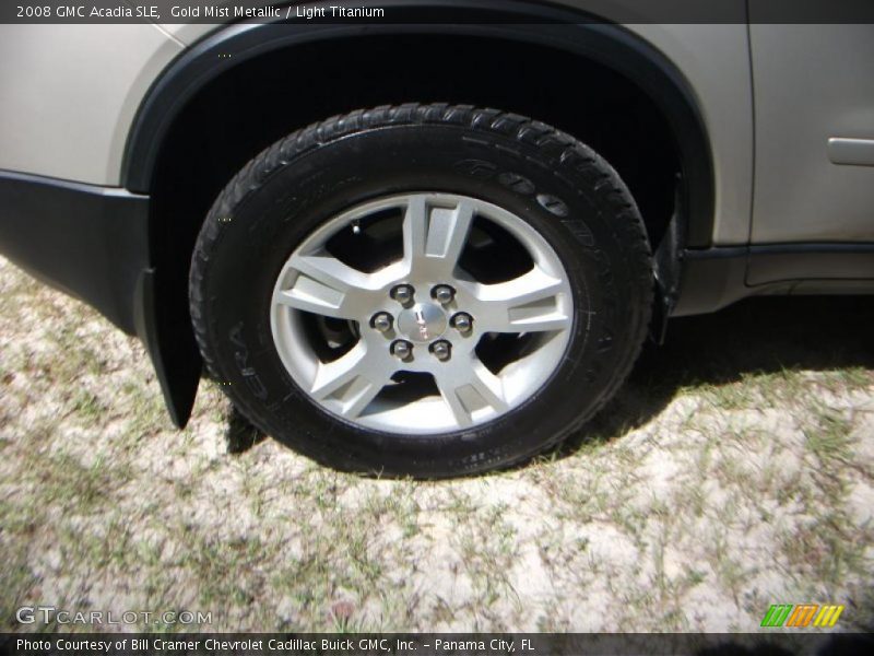 Gold Mist Metallic / Light Titanium 2008 GMC Acadia SLE