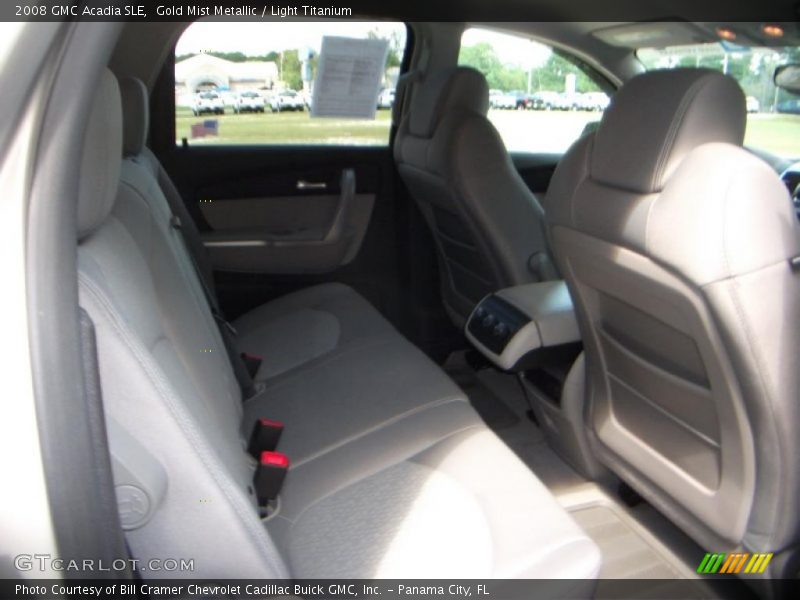 Gold Mist Metallic / Light Titanium 2008 GMC Acadia SLE