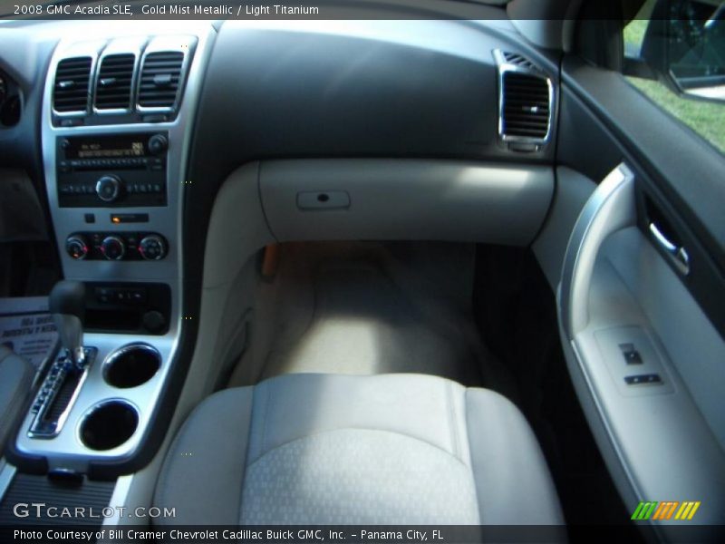 Gold Mist Metallic / Light Titanium 2008 GMC Acadia SLE
