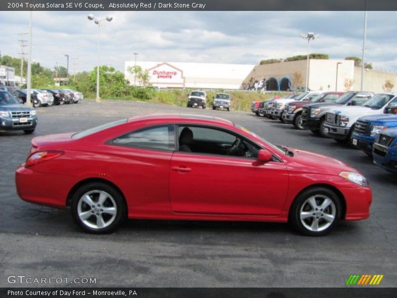 Absolutely Red / Dark Stone Gray 2004 Toyota Solara SE V6 Coupe