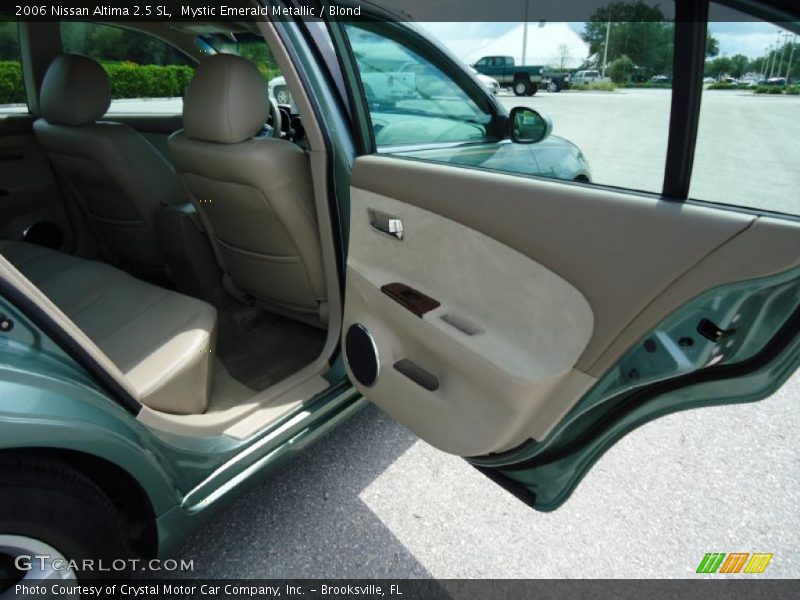 Mystic Emerald Metallic / Blond 2006 Nissan Altima 2.5 SL