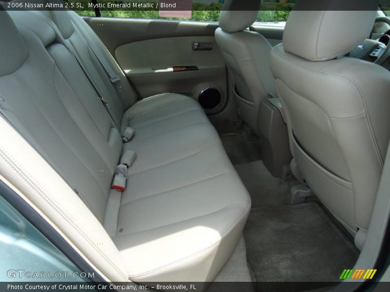 Mystic Emerald Metallic / Blond 2006 Nissan Altima 2.5 SL