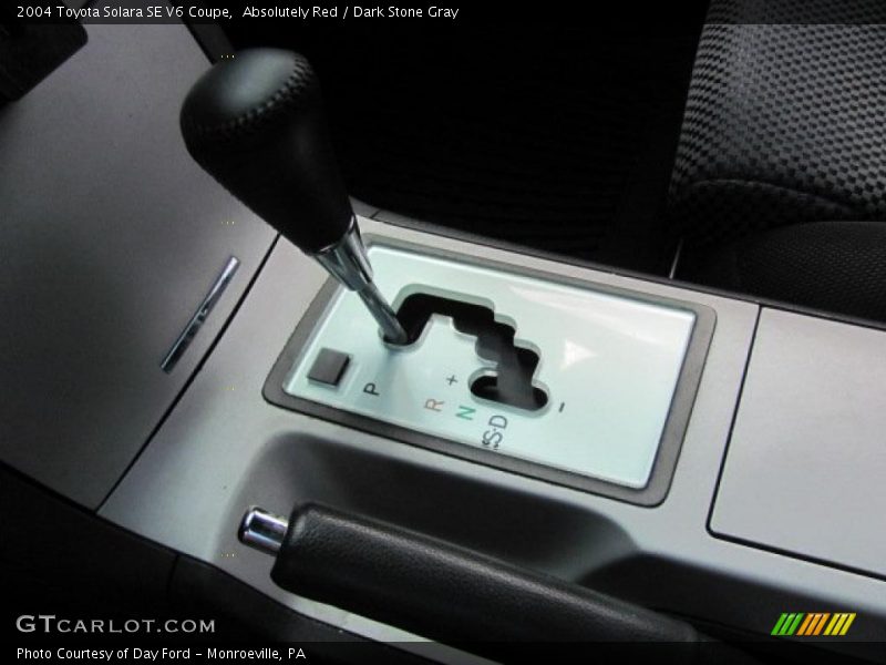 Absolutely Red / Dark Stone Gray 2004 Toyota Solara SE V6 Coupe