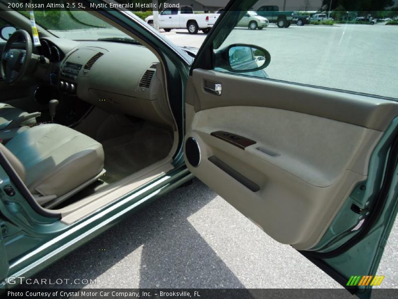 Mystic Emerald Metallic / Blond 2006 Nissan Altima 2.5 SL