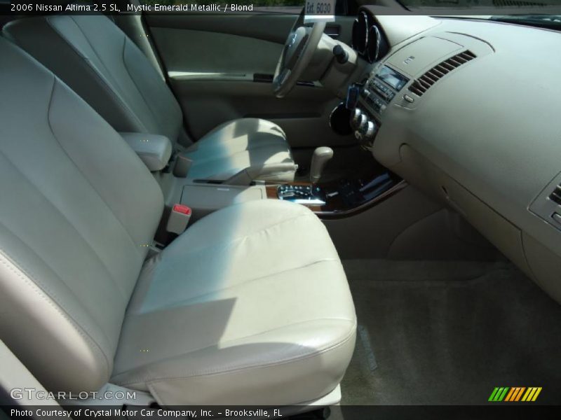Mystic Emerald Metallic / Blond 2006 Nissan Altima 2.5 SL