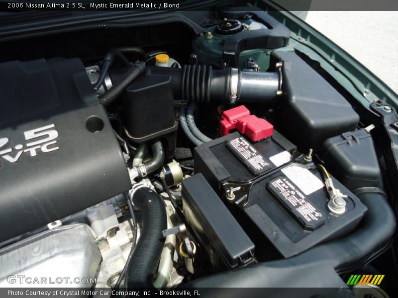 Mystic Emerald Metallic / Blond 2006 Nissan Altima 2.5 SL