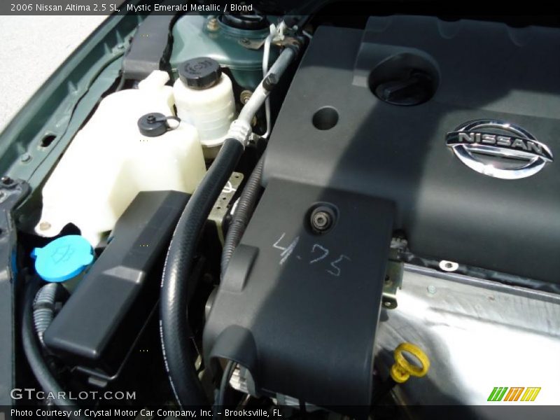 Mystic Emerald Metallic / Blond 2006 Nissan Altima 2.5 SL