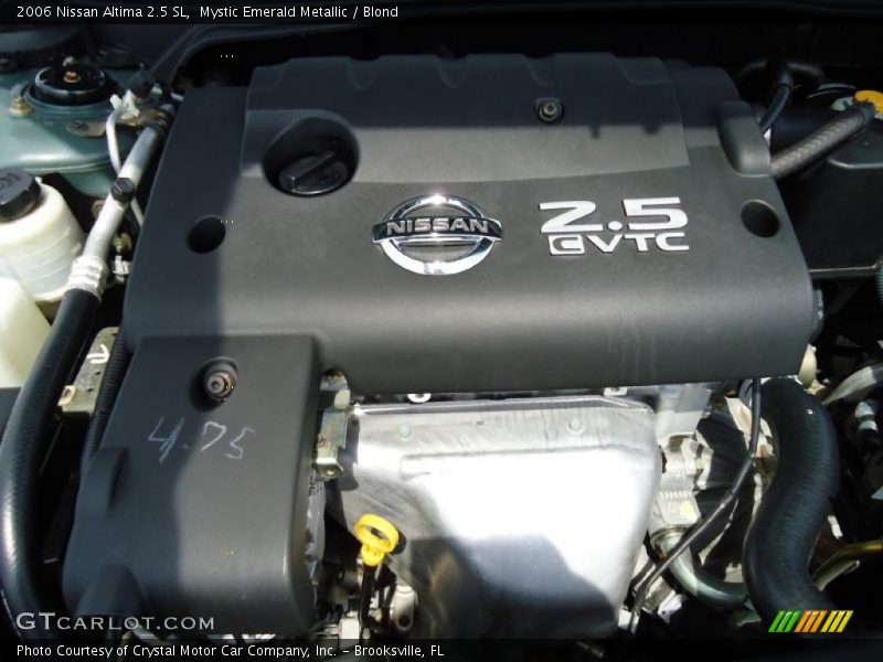 Mystic Emerald Metallic / Blond 2006 Nissan Altima 2.5 SL
