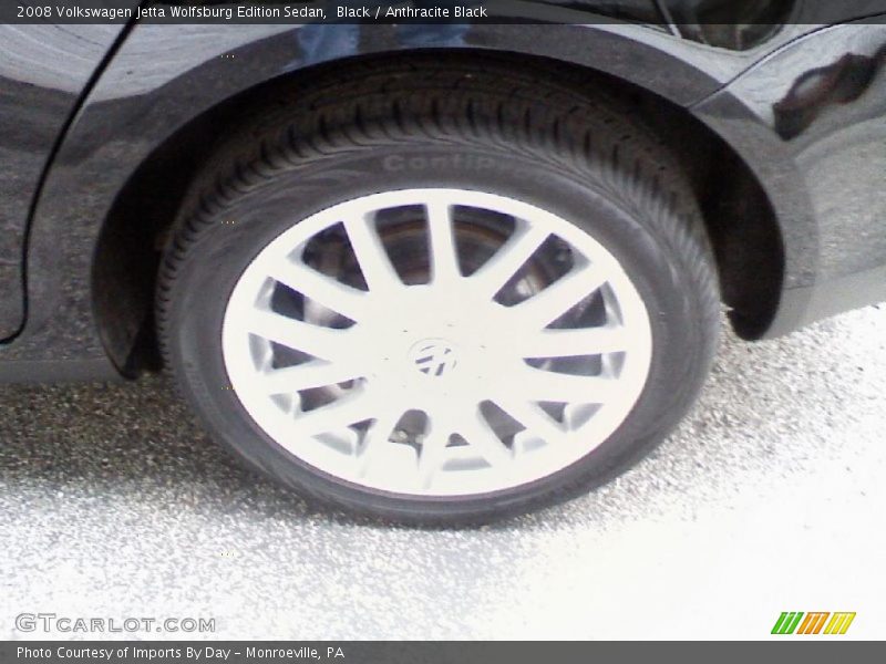 Black / Anthracite Black 2008 Volkswagen Jetta Wolfsburg Edition Sedan