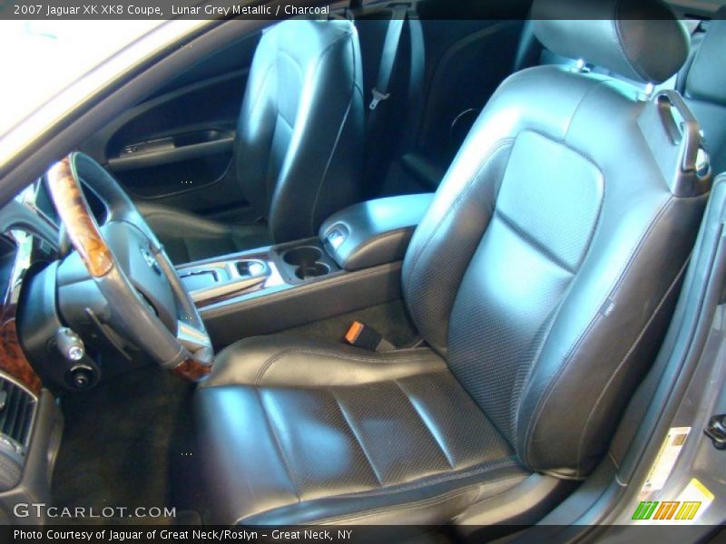 Lunar Grey Metallic / Charcoal 2007 Jaguar XK XK8 Coupe