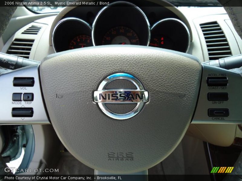 Mystic Emerald Metallic / Blond 2006 Nissan Altima 2.5 SL