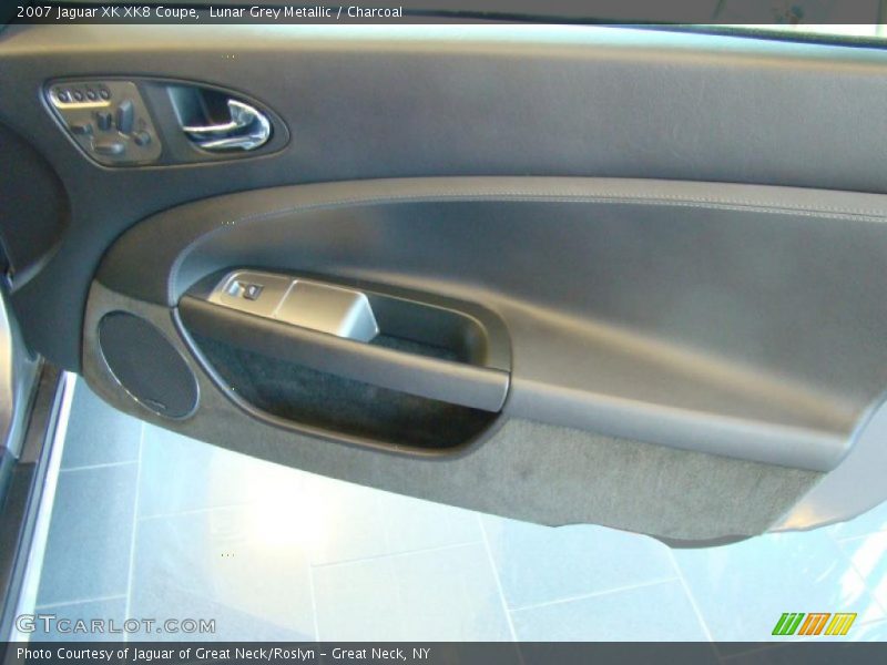 Lunar Grey Metallic / Charcoal 2007 Jaguar XK XK8 Coupe