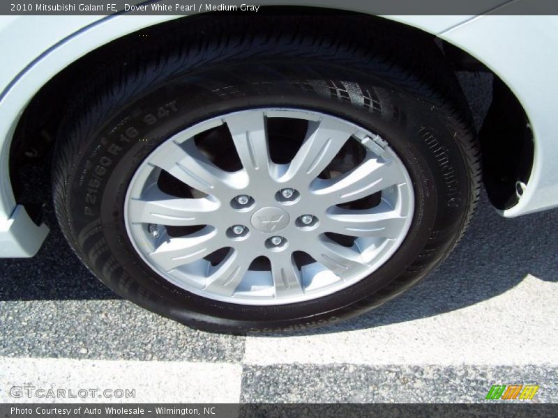 Dover White Pearl / Medium Gray 2010 Mitsubishi Galant FE