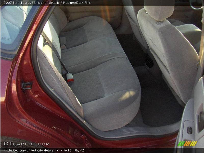 Merlot Metallic / Medium/Dark Flint 2007 Ford Taurus SE