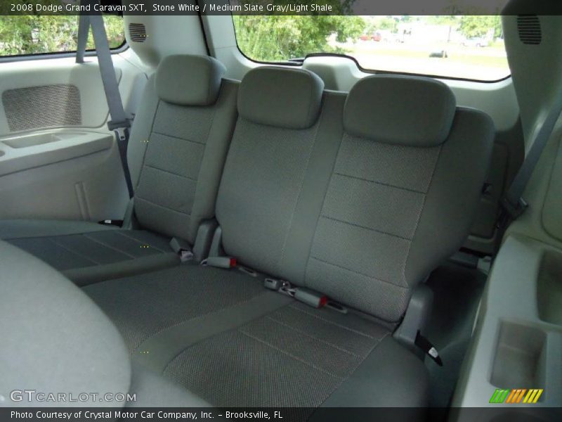 Stone White / Medium Slate Gray/Light Shale 2008 Dodge Grand Caravan SXT