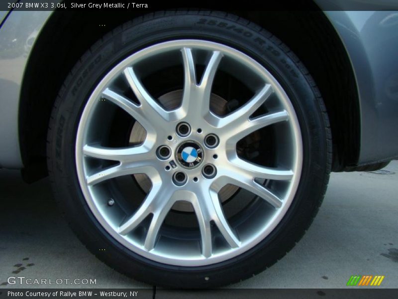Silver Grey Metallic / Terra 2007 BMW X3 3.0si