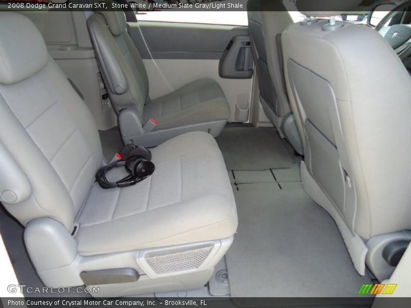 Stone White / Medium Slate Gray/Light Shale 2008 Dodge Grand Caravan SXT