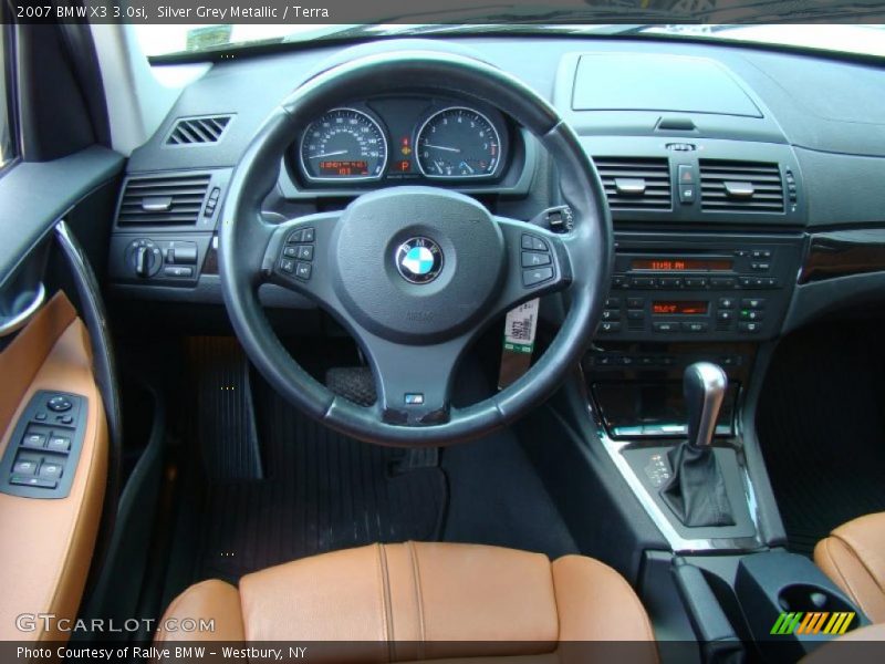 Silver Grey Metallic / Terra 2007 BMW X3 3.0si