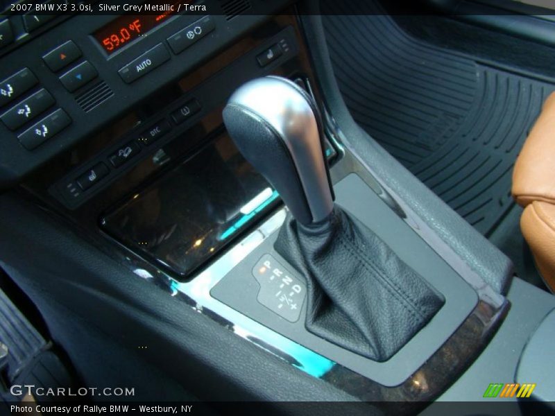 Silver Grey Metallic / Terra 2007 BMW X3 3.0si
