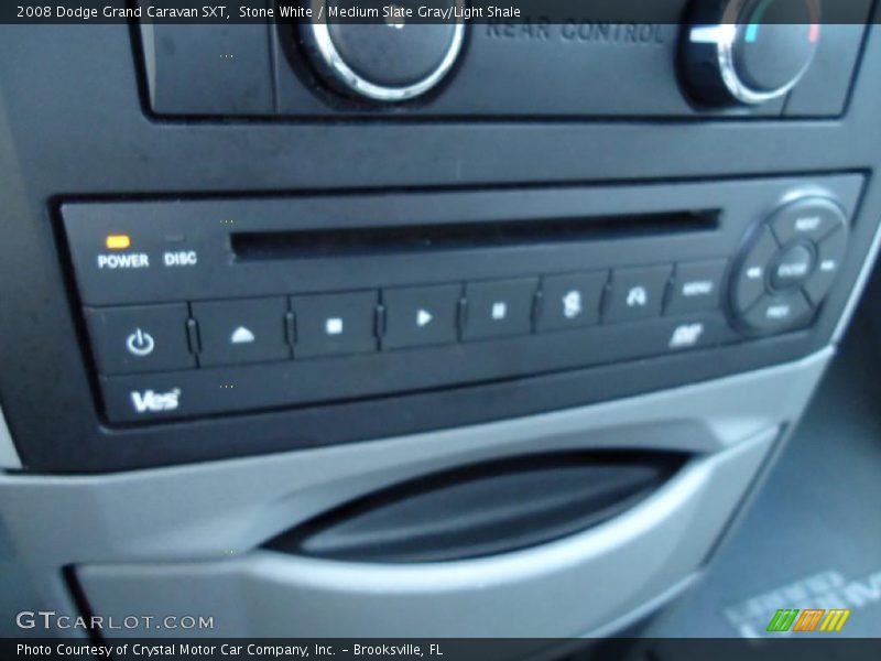 Stone White / Medium Slate Gray/Light Shale 2008 Dodge Grand Caravan SXT