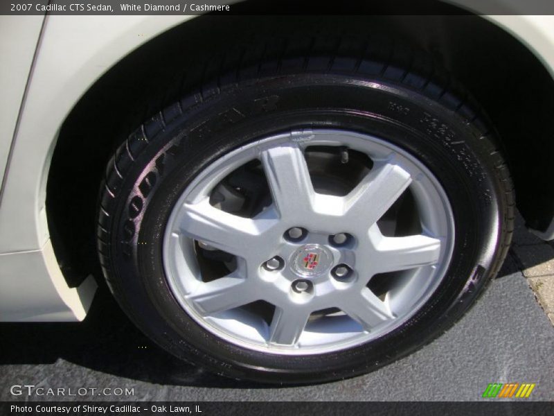 White Diamond / Cashmere 2007 Cadillac CTS Sedan