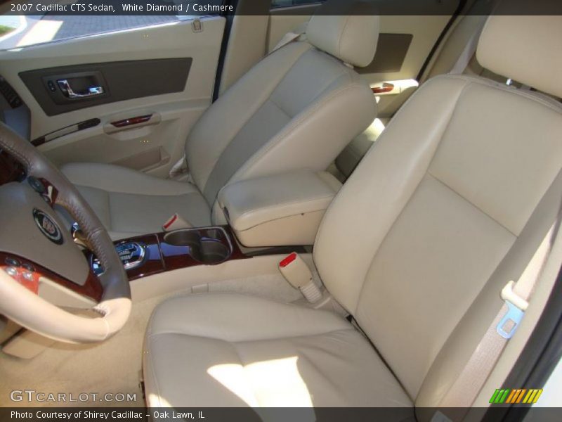 White Diamond / Cashmere 2007 Cadillac CTS Sedan