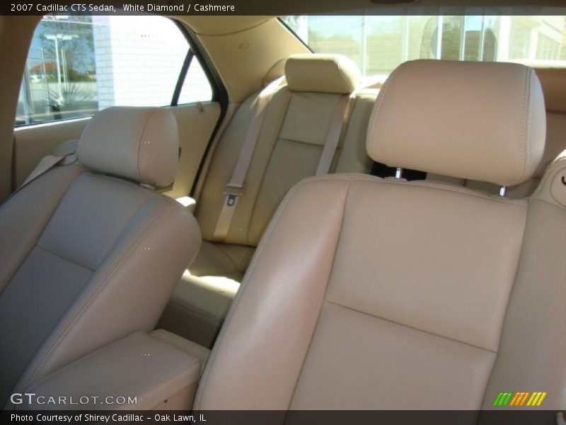 White Diamond / Cashmere 2007 Cadillac CTS Sedan