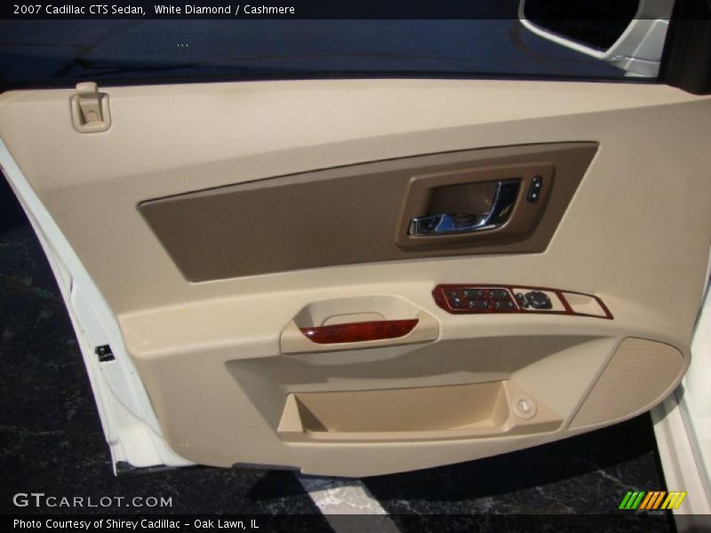 White Diamond / Cashmere 2007 Cadillac CTS Sedan