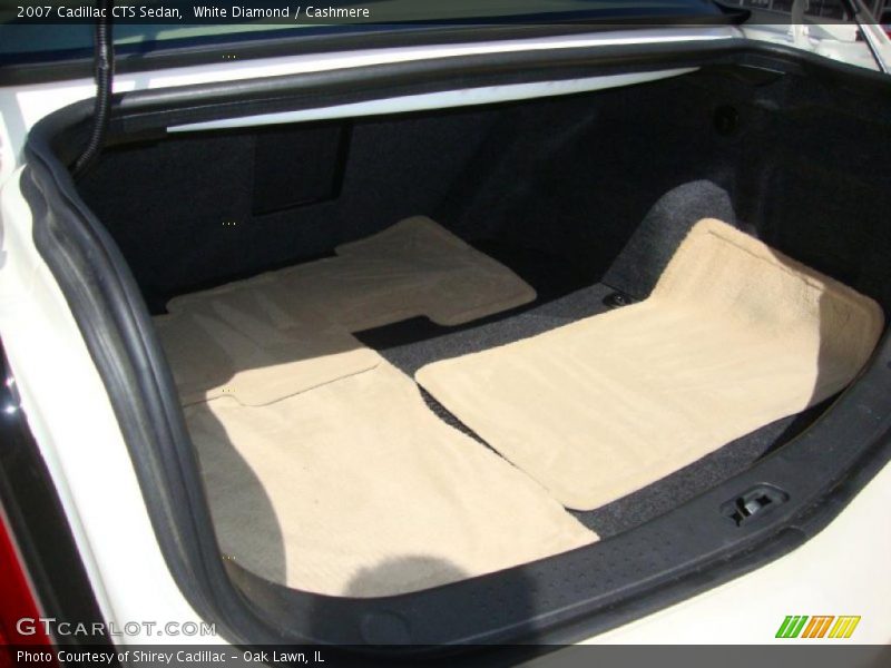 White Diamond / Cashmere 2007 Cadillac CTS Sedan