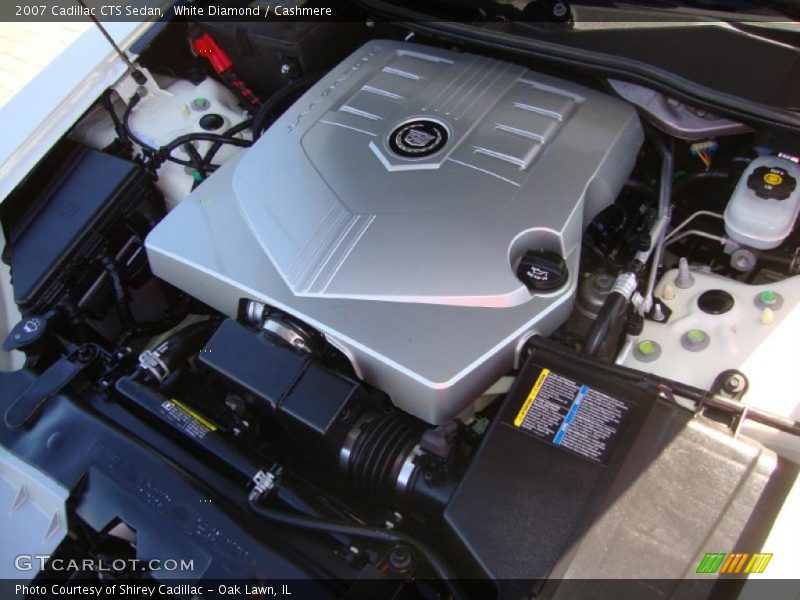 White Diamond / Cashmere 2007 Cadillac CTS Sedan