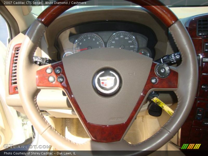 White Diamond / Cashmere 2007 Cadillac CTS Sedan