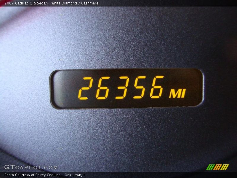 White Diamond / Cashmere 2007 Cadillac CTS Sedan