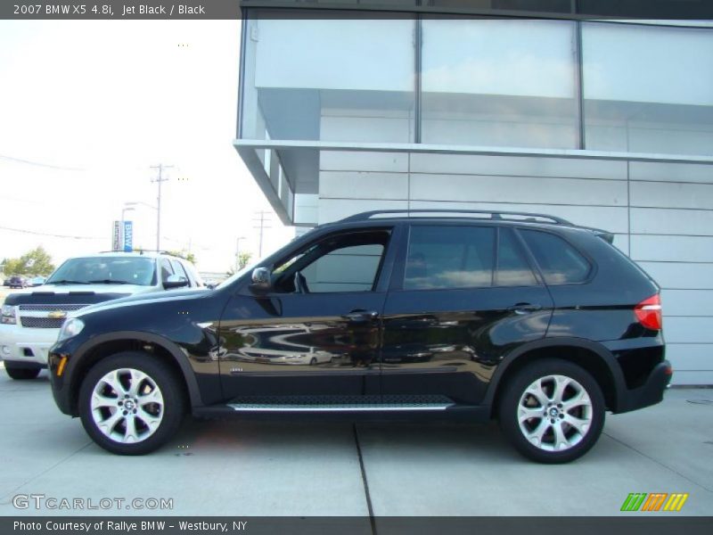 Jet Black / Black 2007 BMW X5 4.8i