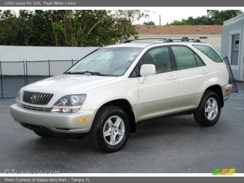 Pearl White / Ivory 2000 Lexus RX 300