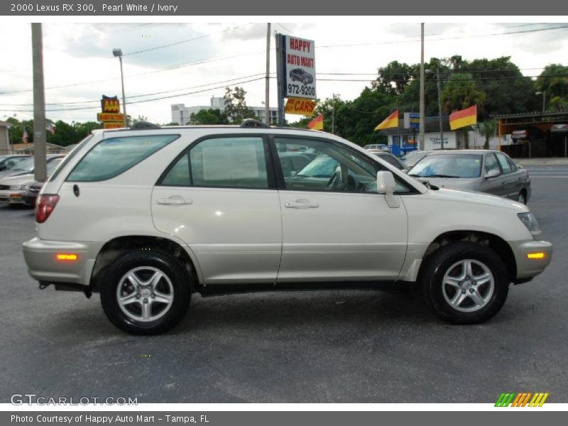 Pearl White / Ivory 2000 Lexus RX 300