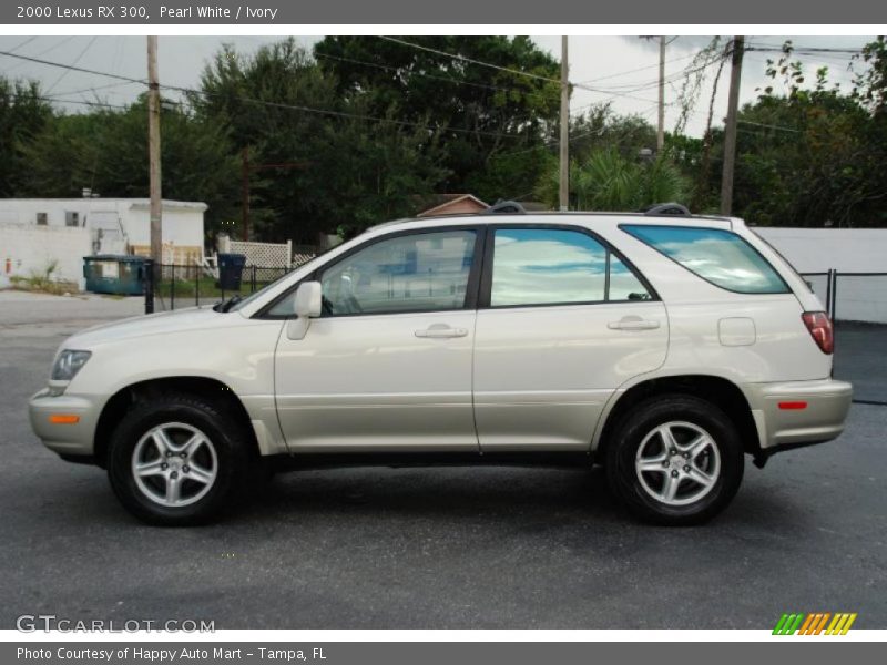 Pearl White / Ivory 2000 Lexus RX 300