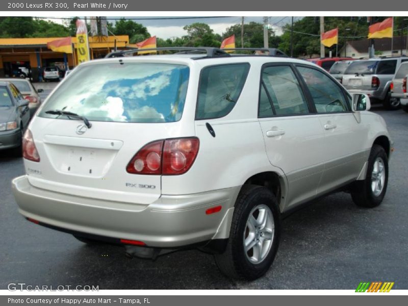 Pearl White / Ivory 2000 Lexus RX 300