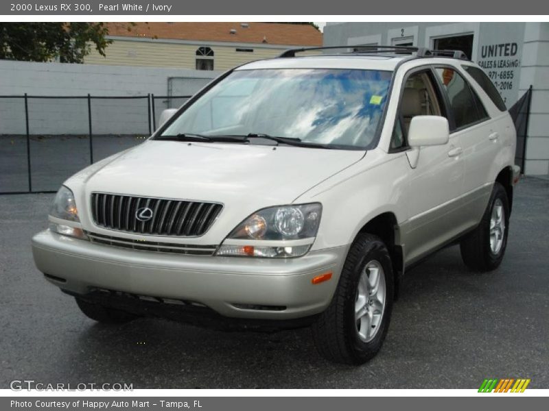 Pearl White / Ivory 2000 Lexus RX 300