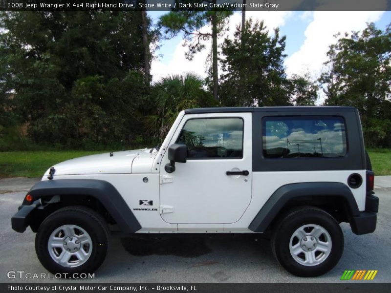  2008 Wrangler X 4x4 Right Hand Drive Stone White