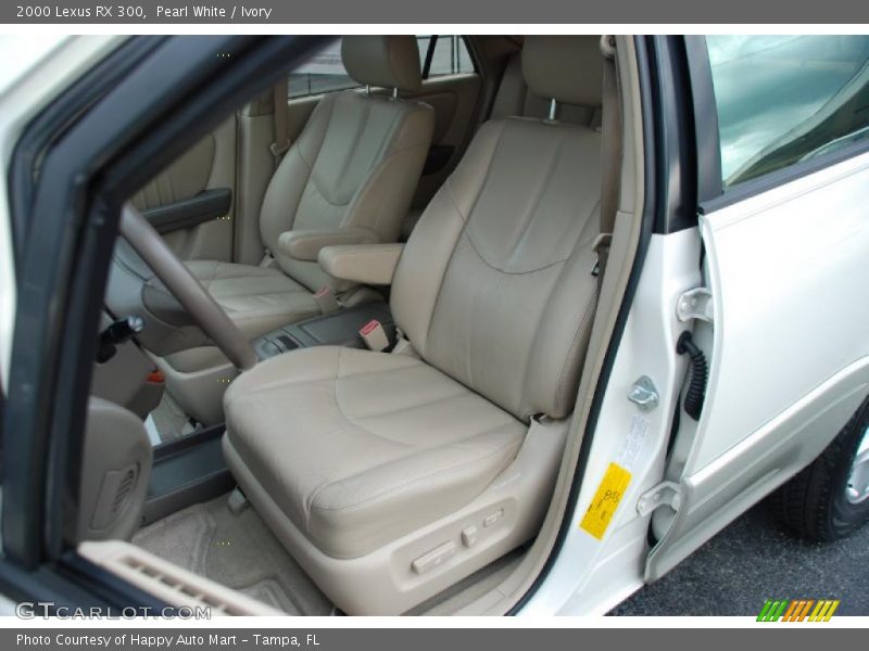 Pearl White / Ivory 2000 Lexus RX 300