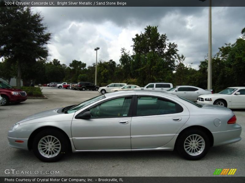 Bright Silver Metallic / Sand Stone Beige 2004 Chrysler Concorde LX