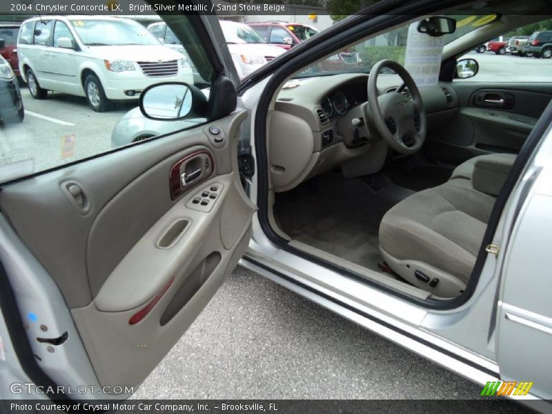 Bright Silver Metallic / Sand Stone Beige 2004 Chrysler Concorde LX