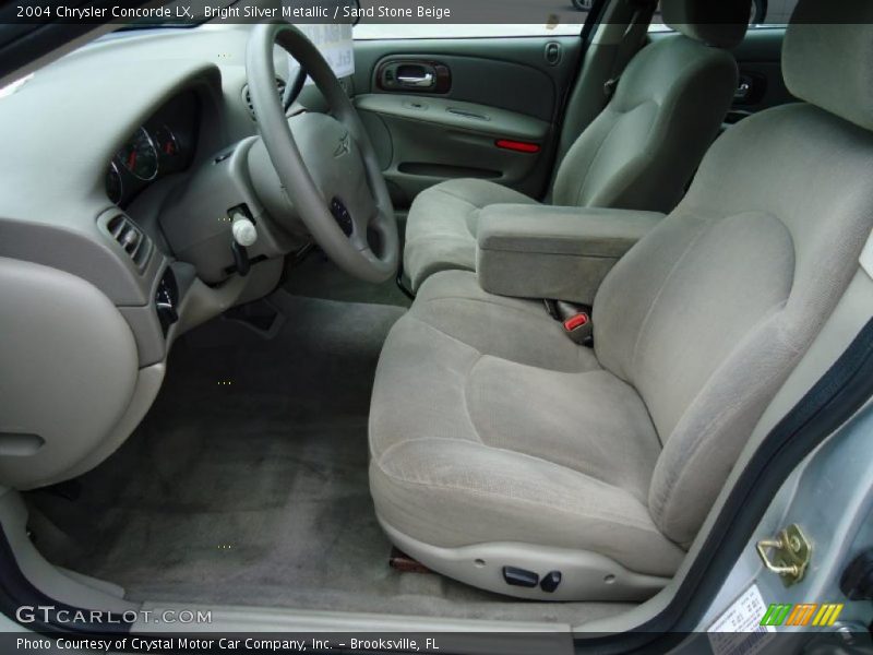 Bright Silver Metallic / Sand Stone Beige 2004 Chrysler Concorde LX