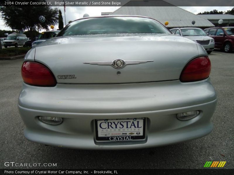 Bright Silver Metallic / Sand Stone Beige 2004 Chrysler Concorde LX