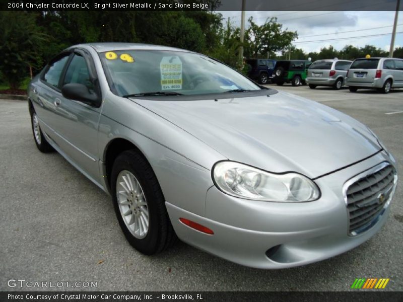 Bright Silver Metallic / Sand Stone Beige 2004 Chrysler Concorde LX
