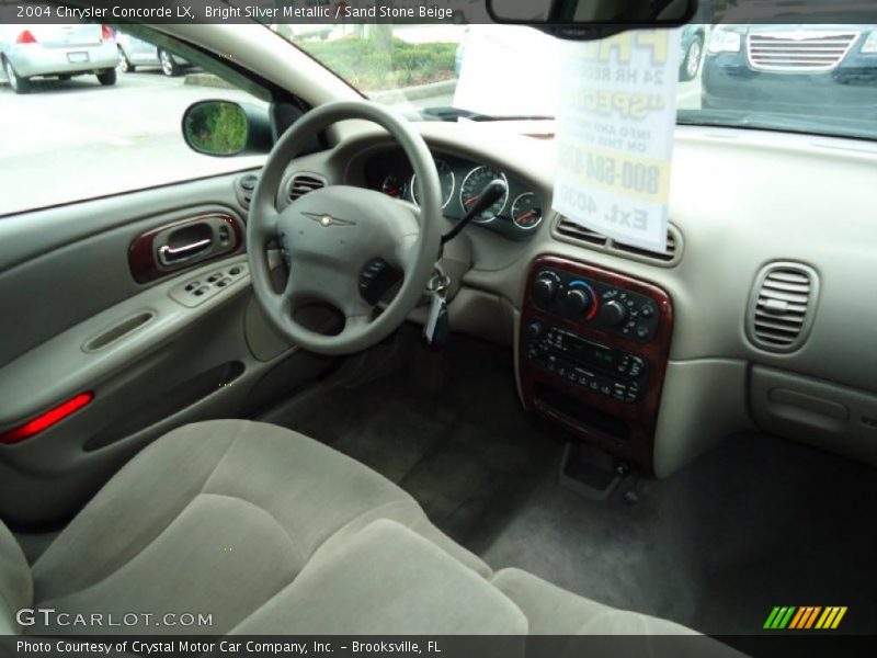 Bright Silver Metallic / Sand Stone Beige 2004 Chrysler Concorde LX