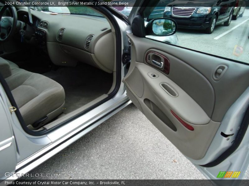 Bright Silver Metallic / Sand Stone Beige 2004 Chrysler Concorde LX