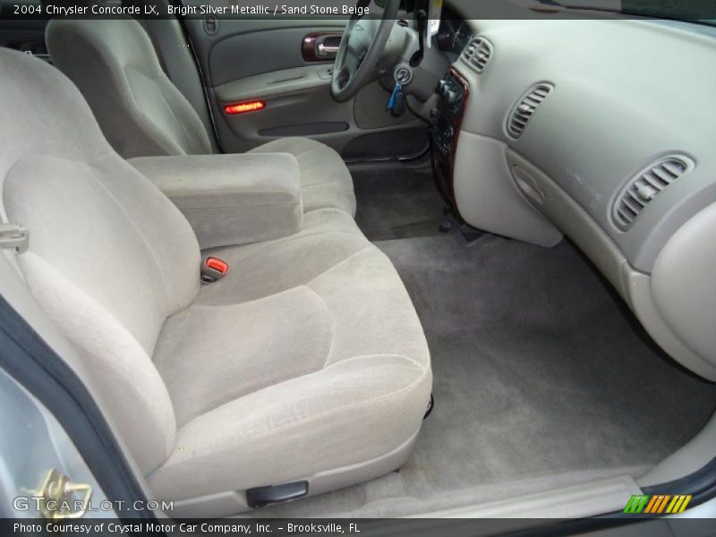 Bright Silver Metallic / Sand Stone Beige 2004 Chrysler Concorde LX
